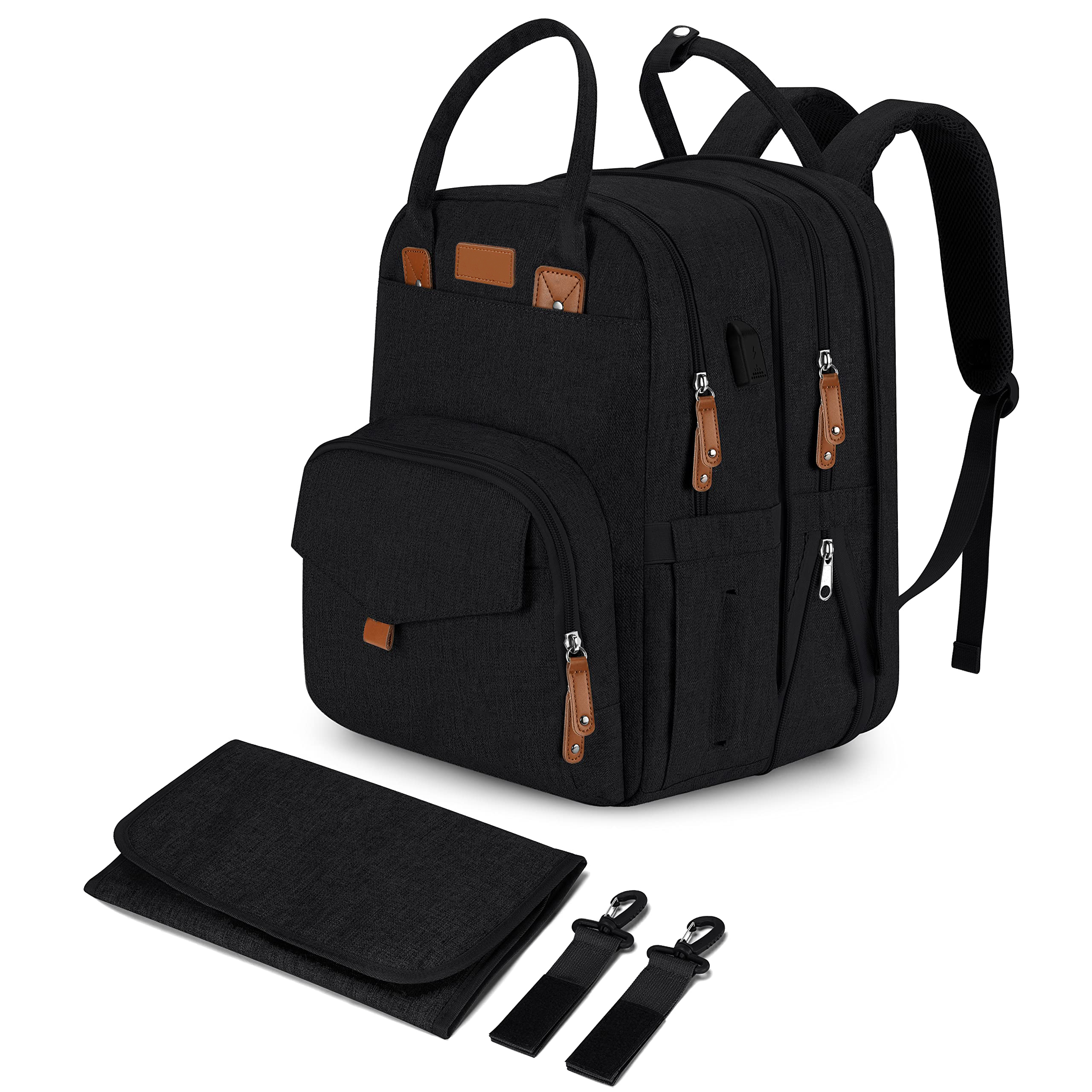 Expandable Oxford Diaper Backpack for supplier