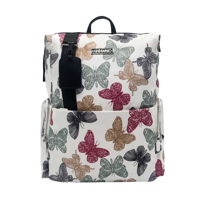  Customizable Women’s DIY Nylon Backpack for wholesale
