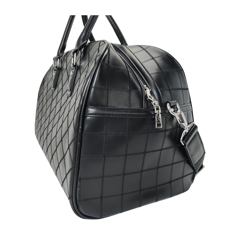  Luxury Glossy PU Duffel Bag for supplier