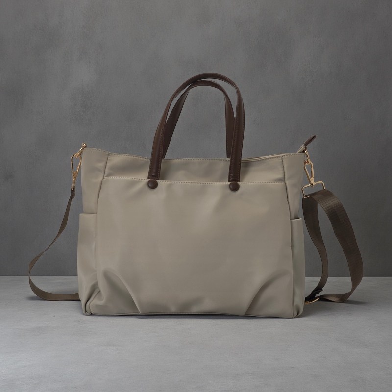 Waterproof Contrast Color Tote Bag for supplier