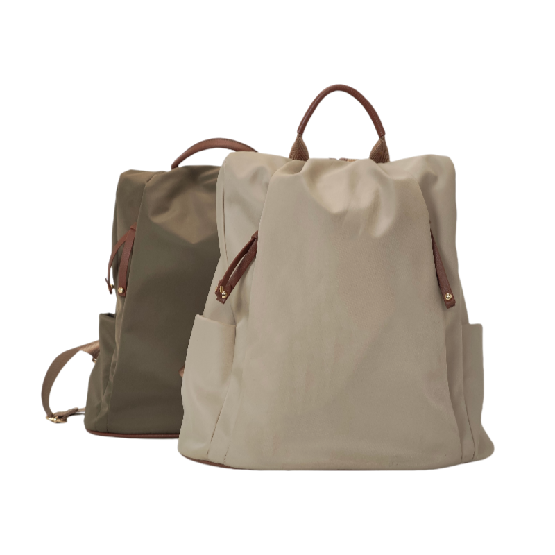 Women’s Lightweight Beige Backpack for supplier